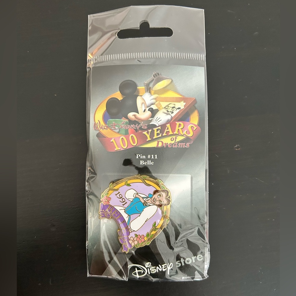 Disney 100 Years of Dreams pin #11 Belle